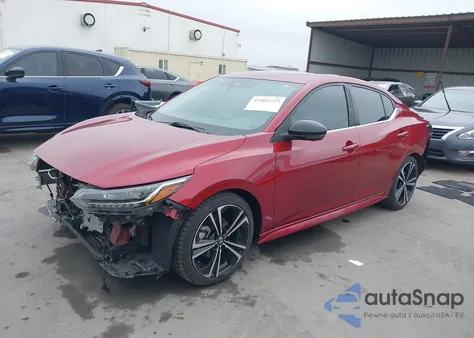 2020 Nissan Sentra Sr Xtronic Cvt z USA, uszkodzony, nr VIN 3N1AB8DV6LY306359